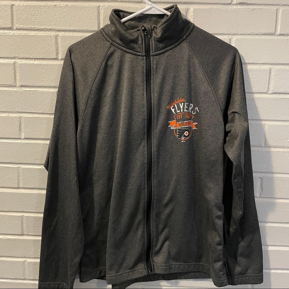 NHL Philadelphia Flyers Hockey Zip up Jacket | L